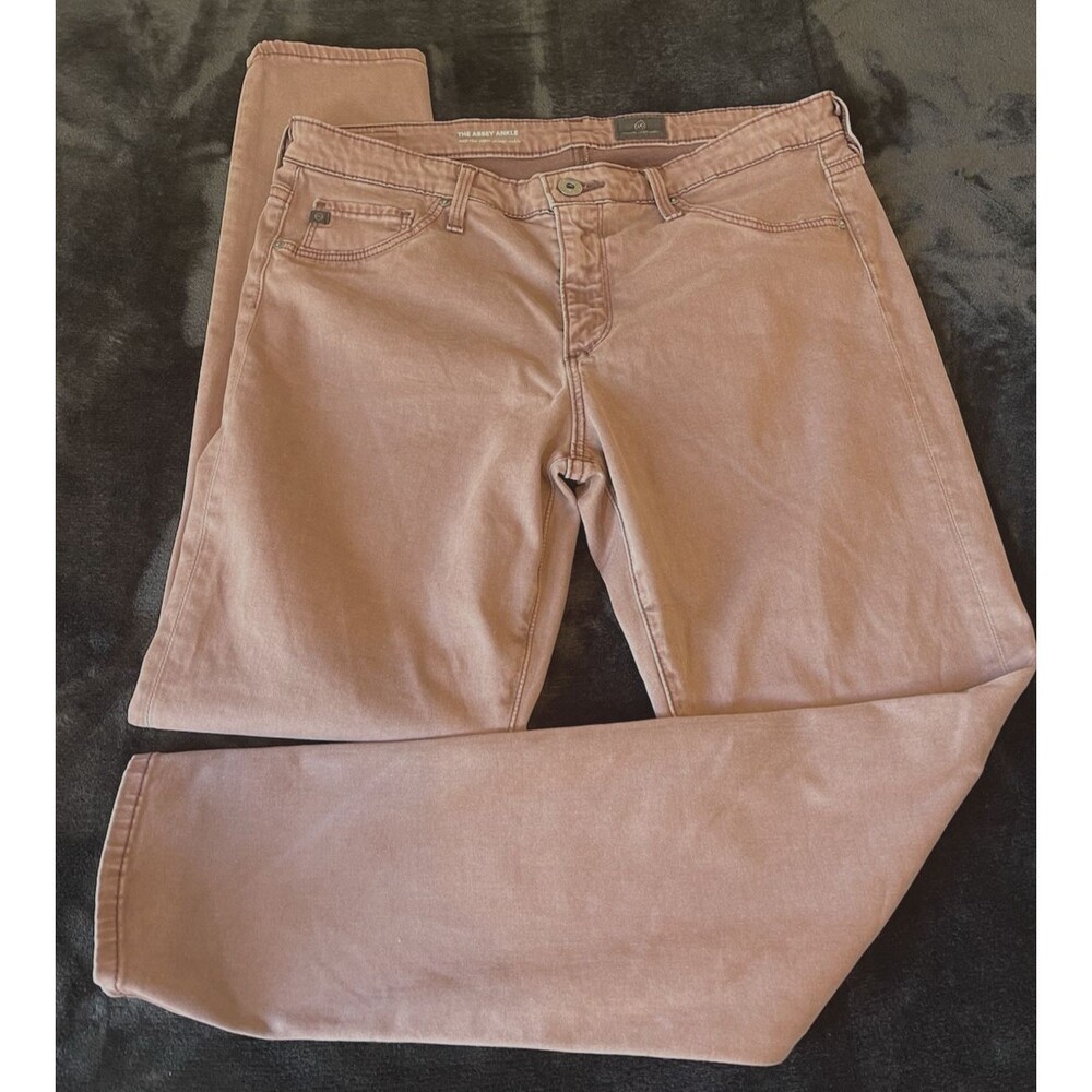 AG Adriano Goldschmied The Abbey Mid-Rise Super Skinny Ankle Jeans Size 30R